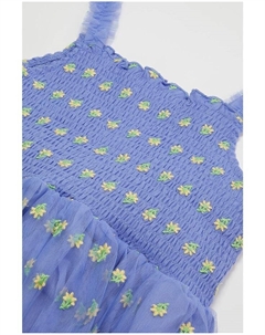 Платье All Over Embroidery Dress, фиолетовый Peek