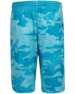 Шорты Jungle Camo All Over Print Mesh Shorts, цвет Bleached Cyan Converse