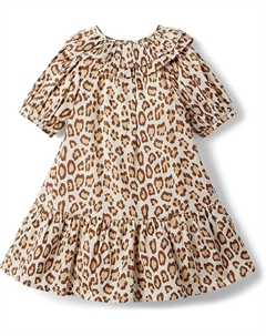 Платье Snow Leopard Print Dress, цвет Multicolor Janie and jack