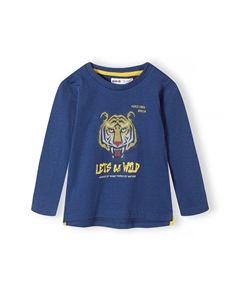 Рубашка с длинными рукавами GRAPHIC PRINT, цвет dark blue Minoti