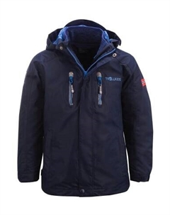 Куртка 3in1 Jacke Lofoten, цвет Marineblau/Französischblau Trollkids