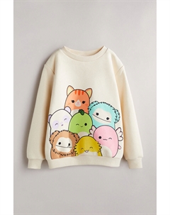 Толстовка с принтом, бежевый H&m