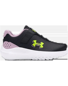 Кроссовки Surge 4 AC TD 'Black Purple Ace', черный Under armour