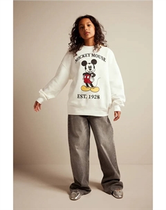 Толстовка оверсайз, белый H&m