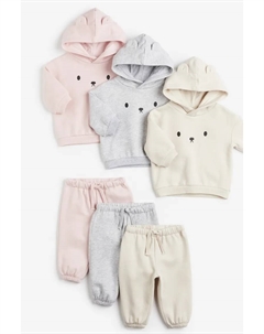 Джоггеры с декоративными деталями, бежевый H&m