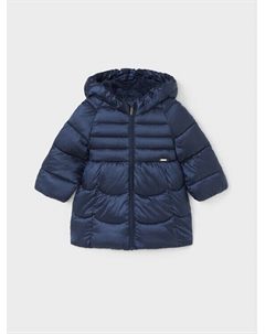Пуховик стандартного кроя, синий Mayoral