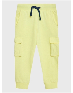 Спортивные брюки свободного кроя, желтый Guess