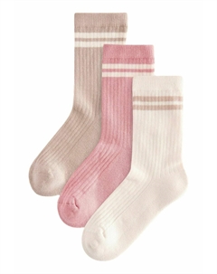 Носки Rich Cushioned Footbed Ankle 3 Pack, цвет neutral Next