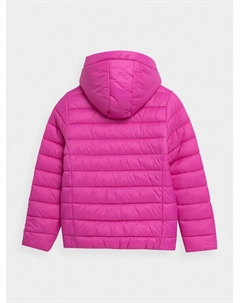 Пуховик стандартного кроя, розовый 4f