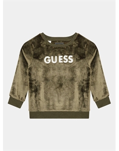 Толстовка обычного кроя, зеленый Guess
