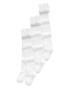 Носки 3 Пакета Школьных Колгот, белый Next