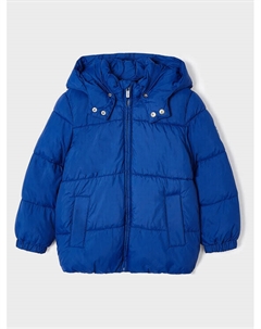 Пуховик стандартного кроя, синий Mayoral