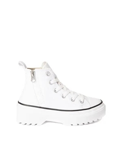 Высокие кроссовки Chuck Taylor All Star Lugged Lift - Little Kid, белый Converse