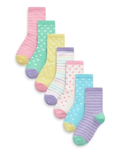 Носки 7 Pack Rich Spot Stripe, цвет colourful Next