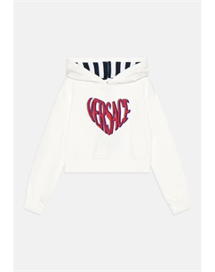 Толстовка Logo Embroidery, цвет white/multicolor Versace