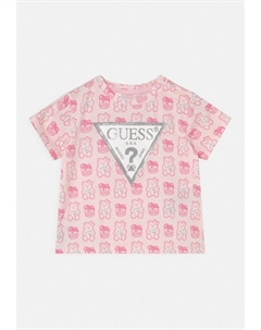 Футболка с принтом Unisex, розовый Guess