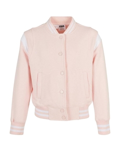 Толстовка на молнии, розово-белая Urban classics