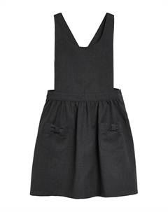 Платье летнее Bow Pinafore, цвет grey Next