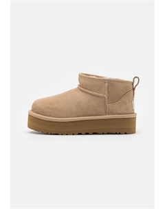 Ботильоны Classic Ultra Mini Platform Unisex, цвет sand Ugg