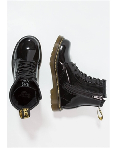 Ботильоны на шнуровке 1460 J Патент, цвет schwarz Dr. martens