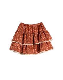 Мини-юбка Elastic Waist, коричневый Koton