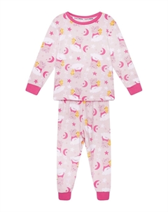 Детский флисовый пижамный комплект Brand Threads со Peppa pig