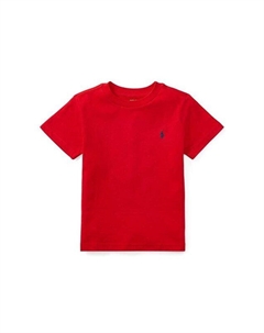 Хлопковая футболка для детей, красный Polo ralph lauren