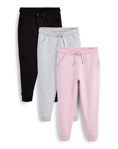 Спортивные брюки SOFT 3 шт., цвет pink/black/grey Next