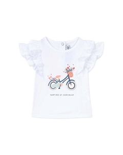 Детская футболка , бежевый Tartine et chocolat