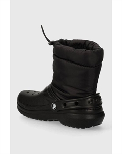 Детские зимние ботинки Classic Lined Neo Puff, черный Crocs