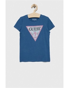 Детская футболка, синий Guess