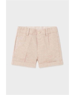Шорты из смесового льна для малышей, серый Mayoral
