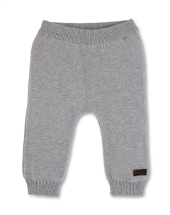 Леггинсы GOTS Strick Hose, цвет hellgrau mel. Sterntaler