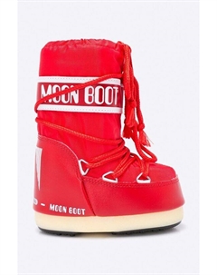 Детские зимние ботинки Nylon Red, красный Moon boot