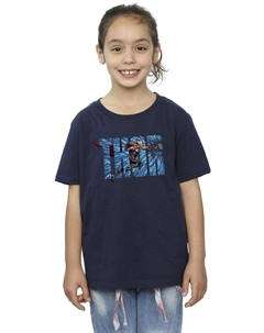 Хлопковая футболка Thor Love And Thunder Smash, темно-синий Marvel