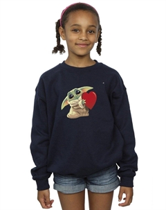 Толстовка The Mandalorian с сердцем, темно-синий Star wars