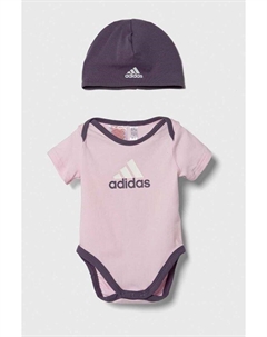 Комбинезон для новорожденного, фиолетовый Adidas