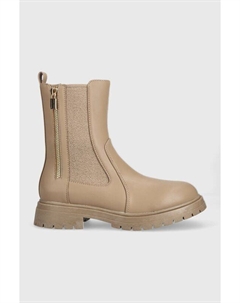 Детские зимние ботинки, бежевый Tommy hilfiger