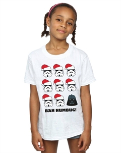 Хлопковая футболка «Рождественский обман», белый Star wars