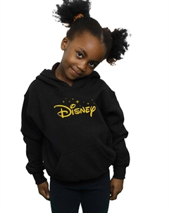Худи с логотипом и звездами, черный Disney