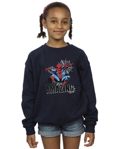 Удивительная толстовка «Человек-паук», темно-синий Marvel