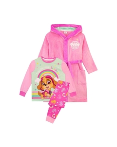 Комплект из халата и пижамы, розовый Paw patrol