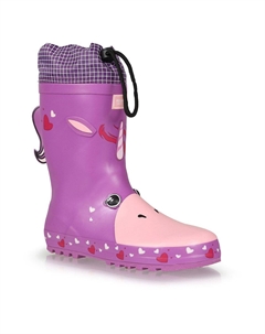 Резиновые резиновые сапоги Mudplay Junior с анималистичным дизайном, розовый Regatta