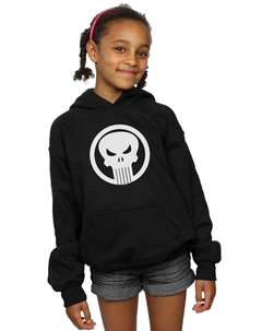 Толстовка с круглым черепом The Punisher, черный Marvel