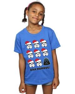 Хлопковая футболка «Рождественский обман», синий Star wars