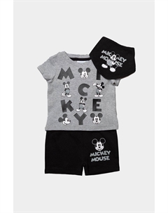Классический костюм из трех предметов с Микки Маусом, черный Disney baby