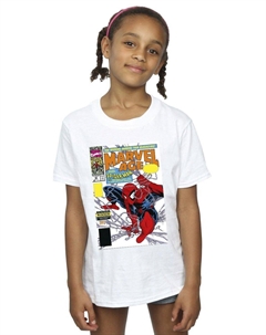 Хлопковая футболка с обложкой комиксов «Человек-паук» Age, белый Marvel