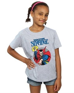 Хлопковая футболка с кругом «Доктор Стрэндж», серый Marvel