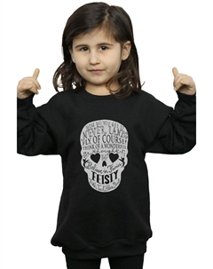 Толстовка с черепом Tinker Bell, черный Disney