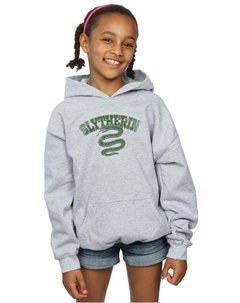 Толстовка со спортивной эмблемой Слизерина, серый Harry potter